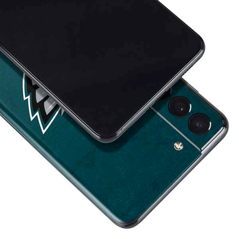 NFL Philadelphia Eagles Distressed Galaxy S21 Plus 5G Skin